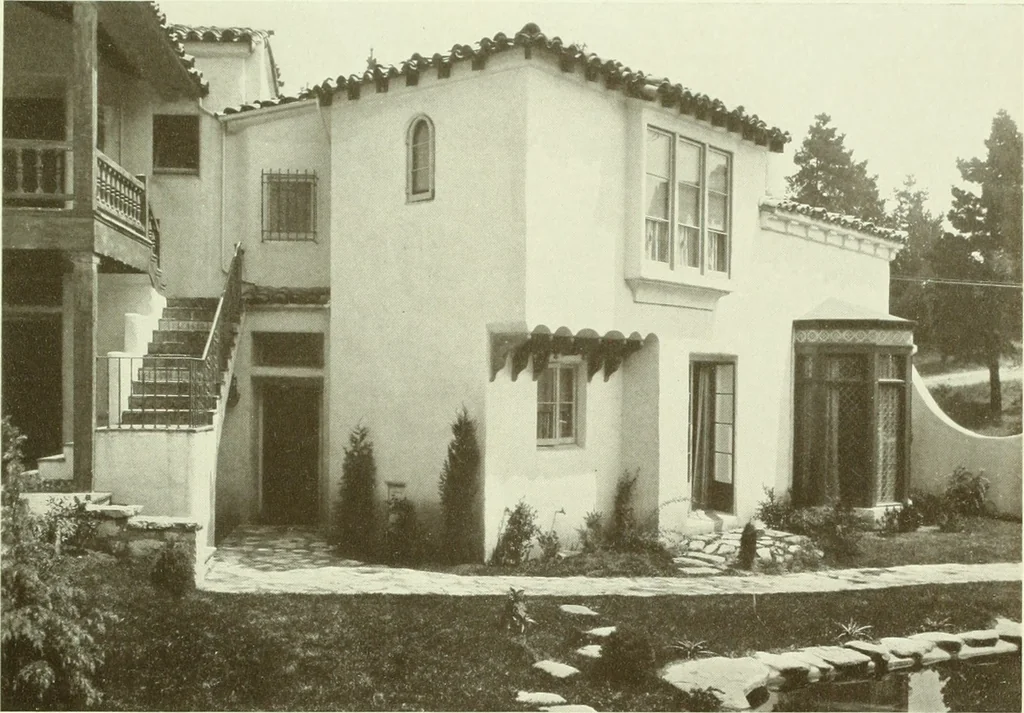 An illustration from Architect and engineer, 1905, leaf 454