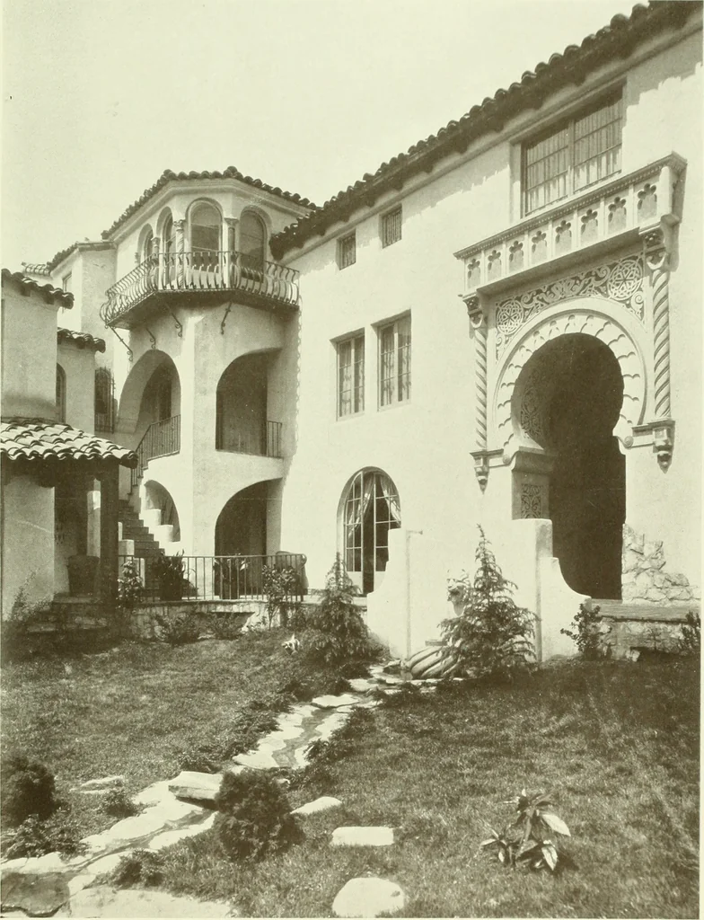 An illustration from Architect and engineer, 1905, leaf 456