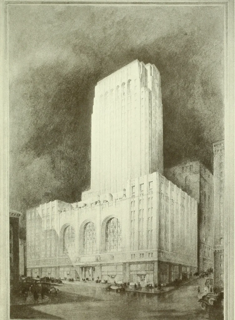 An illustration from Architect and engineer, 1905, leaf 462