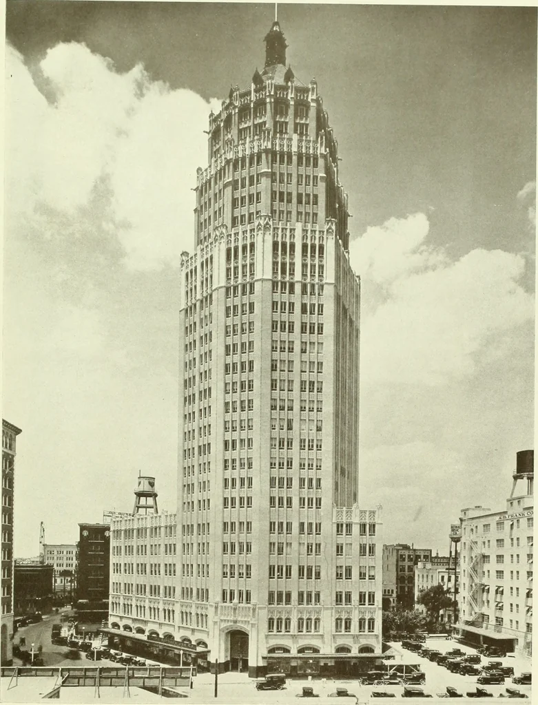 An illustration from Architect and engineer, 1905, leaf 464