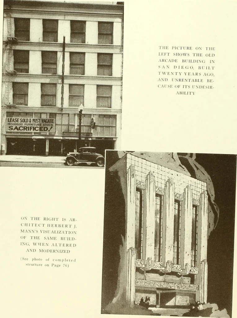 An illustration from Architect and engineer, 1905, leaf 477