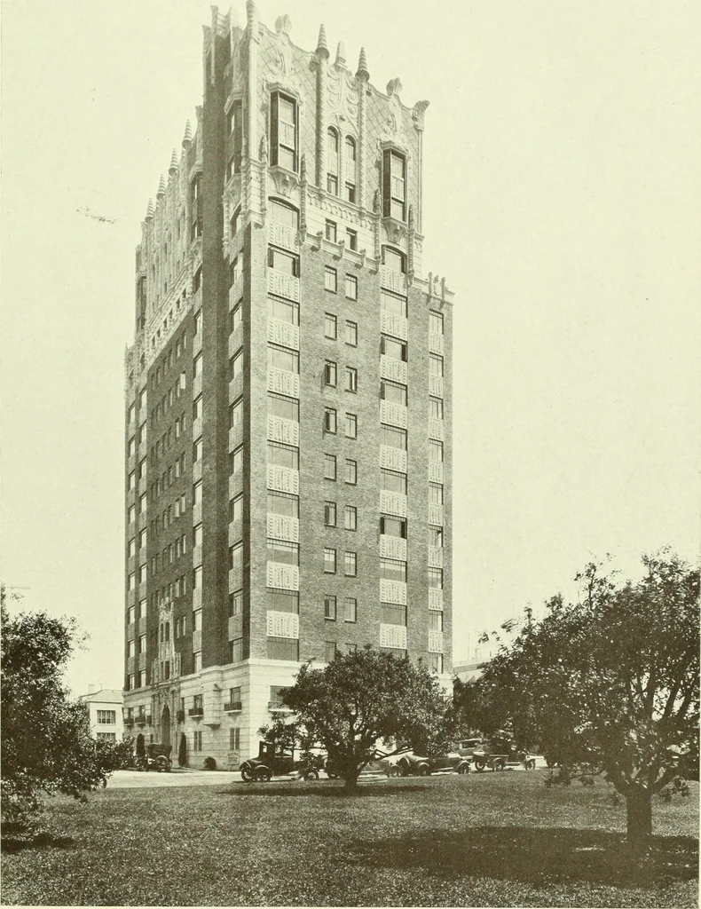 An illustration from Architect and engineer, 1905, leaf 48