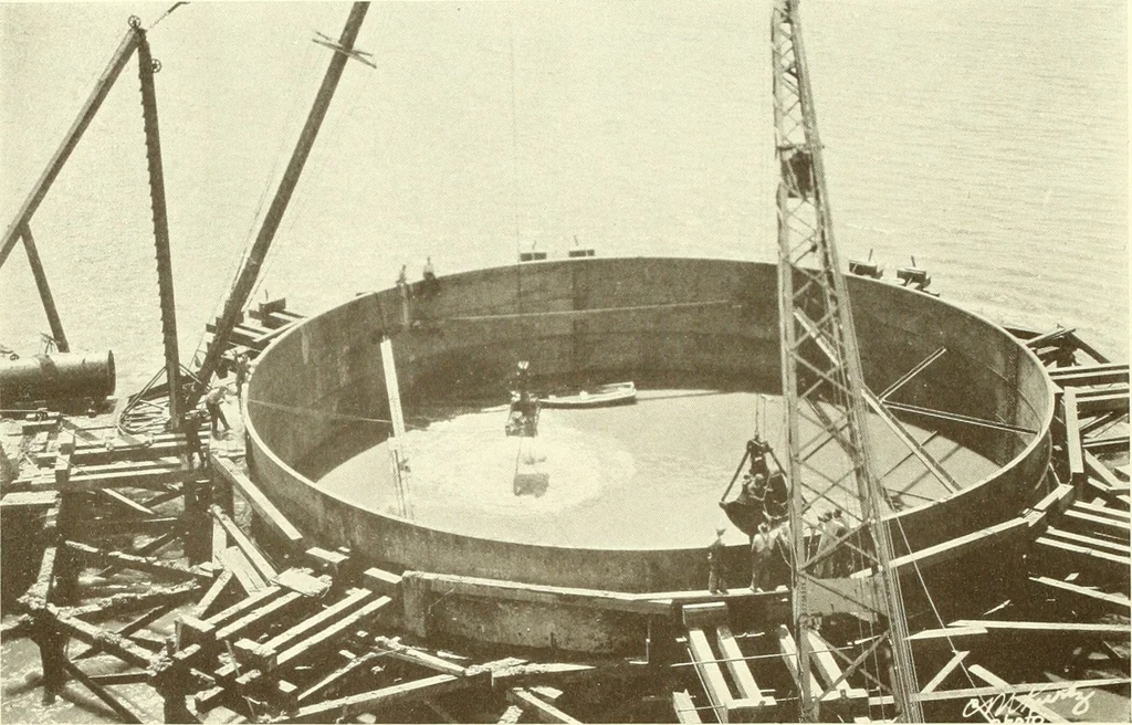 An illustration from Architect and engineer, 1905, leaf 495