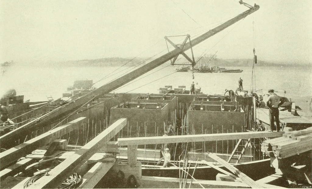 An illustration from Architect and engineer, 1905, leaf 496