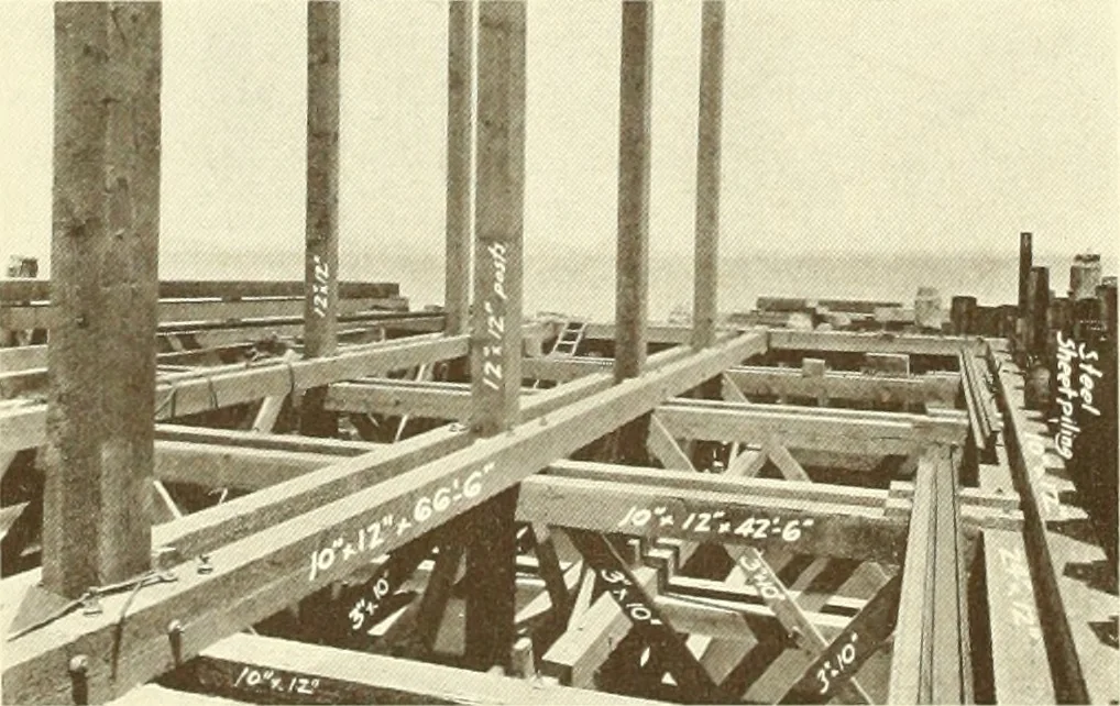 An illustration from Architect and engineer, 1905, leaf 497