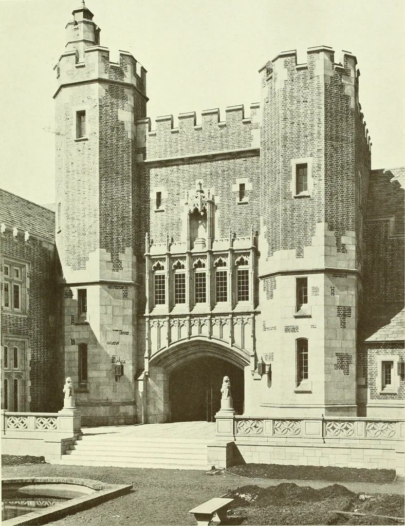 An illustration from Architect and engineer, 1905, leaf 50