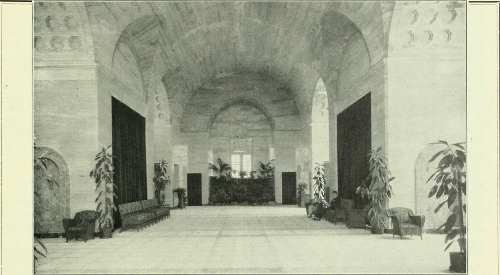 An illustration from Architect and engineer, 1905, leaf 538