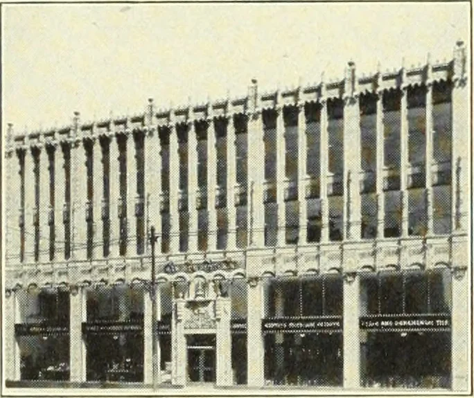 An illustration from Architect and engineer, 1905, leaf 541
