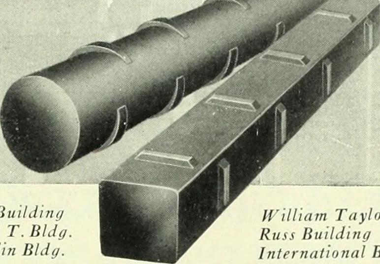 An illustration from Architect and engineer, 1905, leaf 542