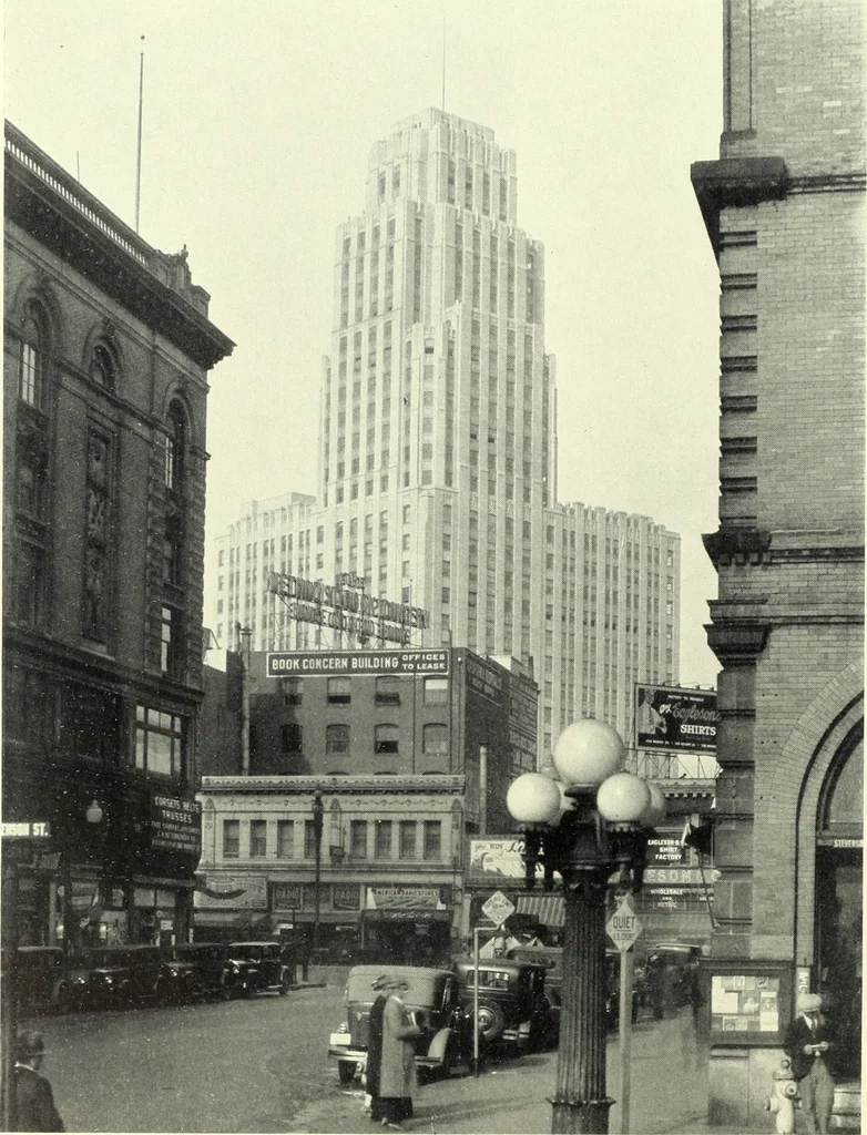 An illustration from Architect and engineer, 1905, leaf 571