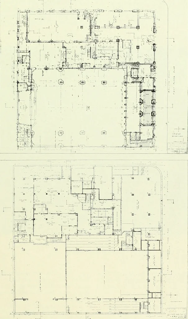 An illustration from Architect and engineer, 1905, leaf 574