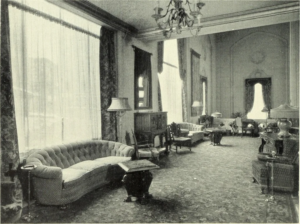 An illustration from Architect and engineer, 1905, leaf 575