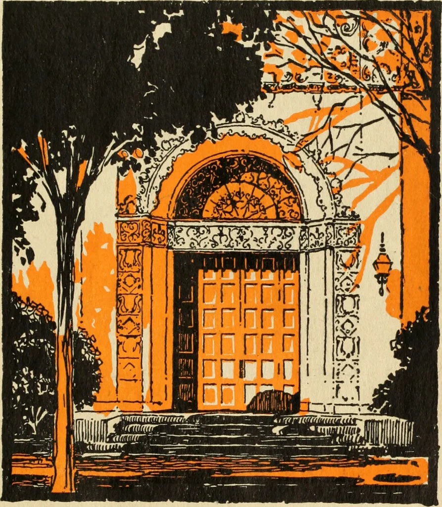 An illustration from Architect and engineer, 1905, leaf 6