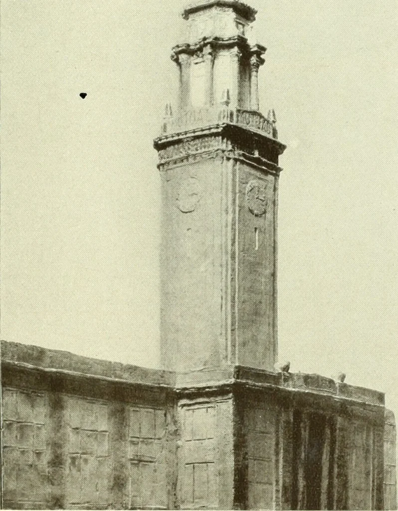 An illustration from Architect and engineer, 1905, leaf 62