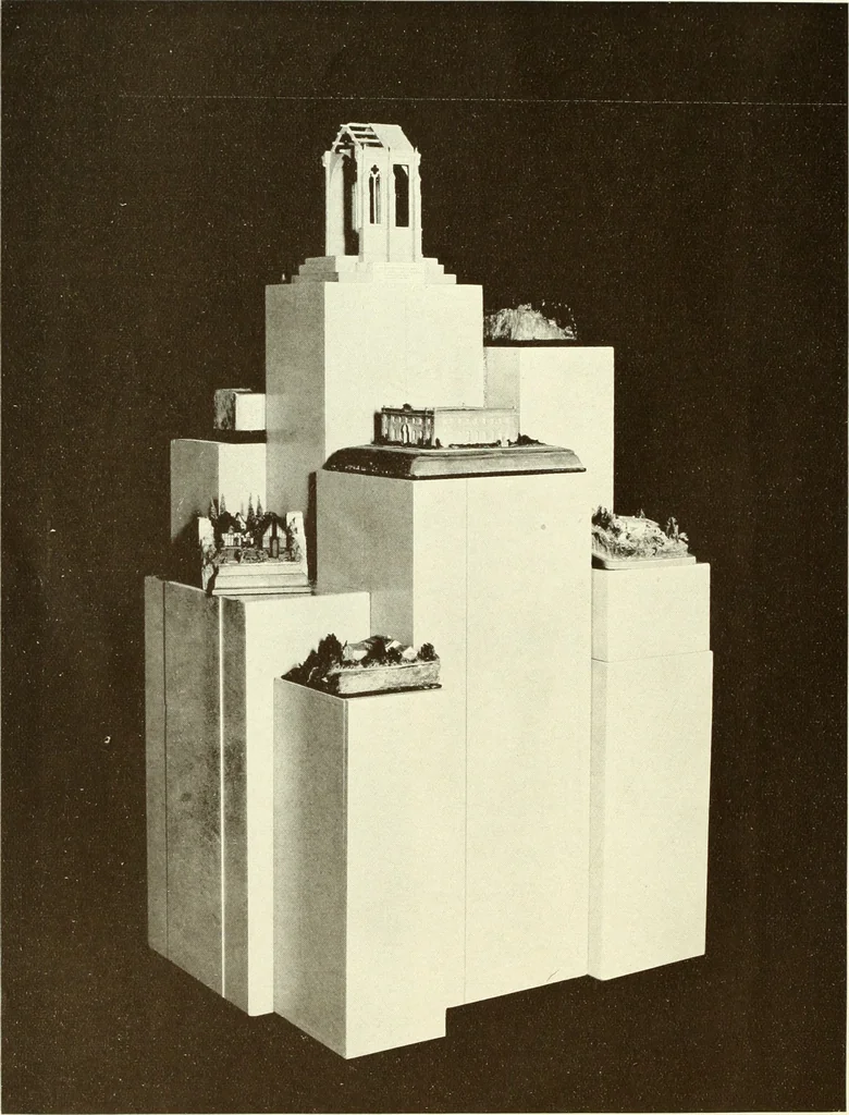 An illustration from Architect and engineer, 1905, leaf 65