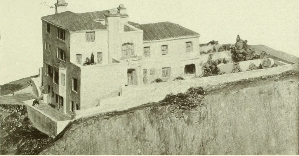 An illustration from Architect and engineer, 1905, leaf 68