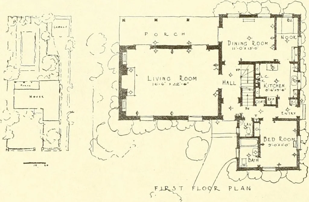 An illustration from Architect and engineer, 1905, leaf 75