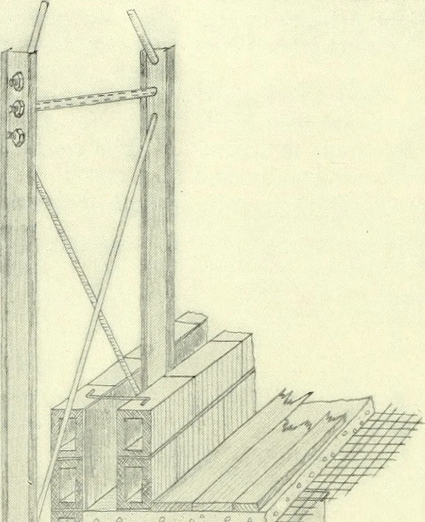 An illustration from Architect and engineer, 1905, leaf 81
