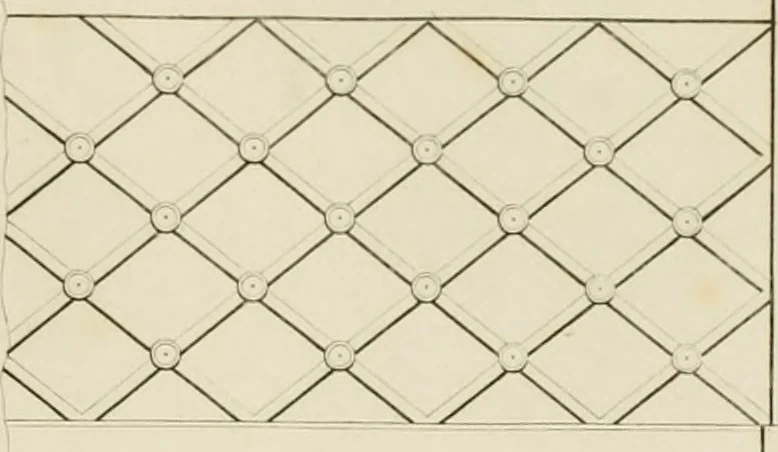 An illustration from The architect, or practical house carpenter : Illustrated by sixty-four engravings, which exhibit the orders of architecture, and other elements of the art, designed for the use of carpenters and builders, 1850, leaf 142