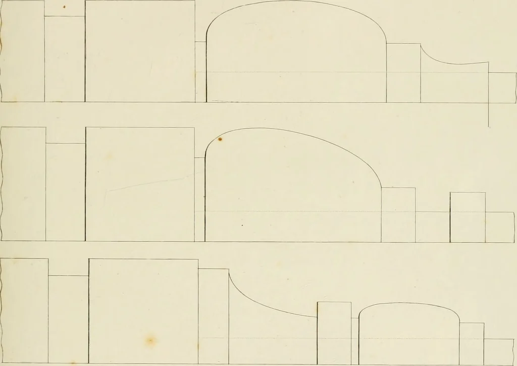 An illustration from The architect, or practical house carpenter : Illustrated by sixty-four engravings, which exhibit the orders of architecture, and other elements of the art, designed for the use of carpenters and builders, 1850, leaf 166