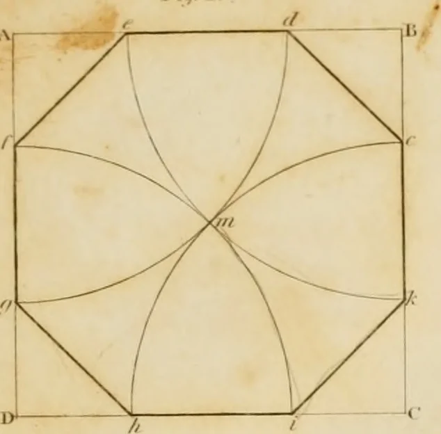 An illustration from The architect, or practical house carpenter : Illustrated by sixty-four engravings, which exhibit the orders of architecture, and other elements of the art, designed for the use of carpenters and builders, 1850, leaf 30