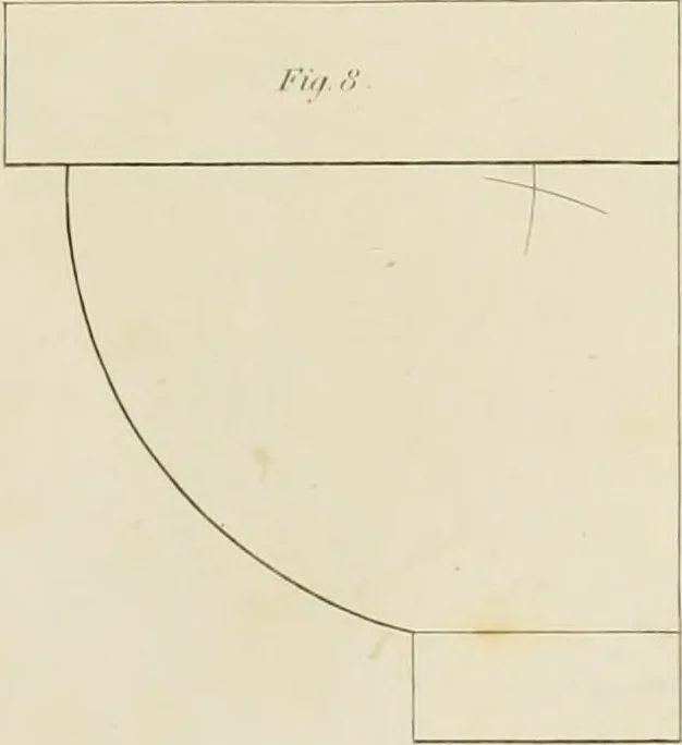 An illustration from The architect, or practical house carpenter : Illustrated by sixty-four engravings, which exhibit the orders of architecture, and other elements of the art, designed for the use of carpenters and builders, 1850, leaf 32