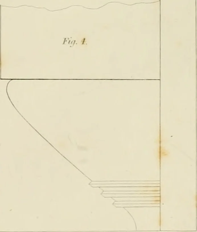 An illustration from The architect, or practical house carpenter : Illustrated by sixty-four engravings, which exhibit the orders of architecture, and other elements of the art, designed for the use of carpenters and builders, 1850, leaf 36