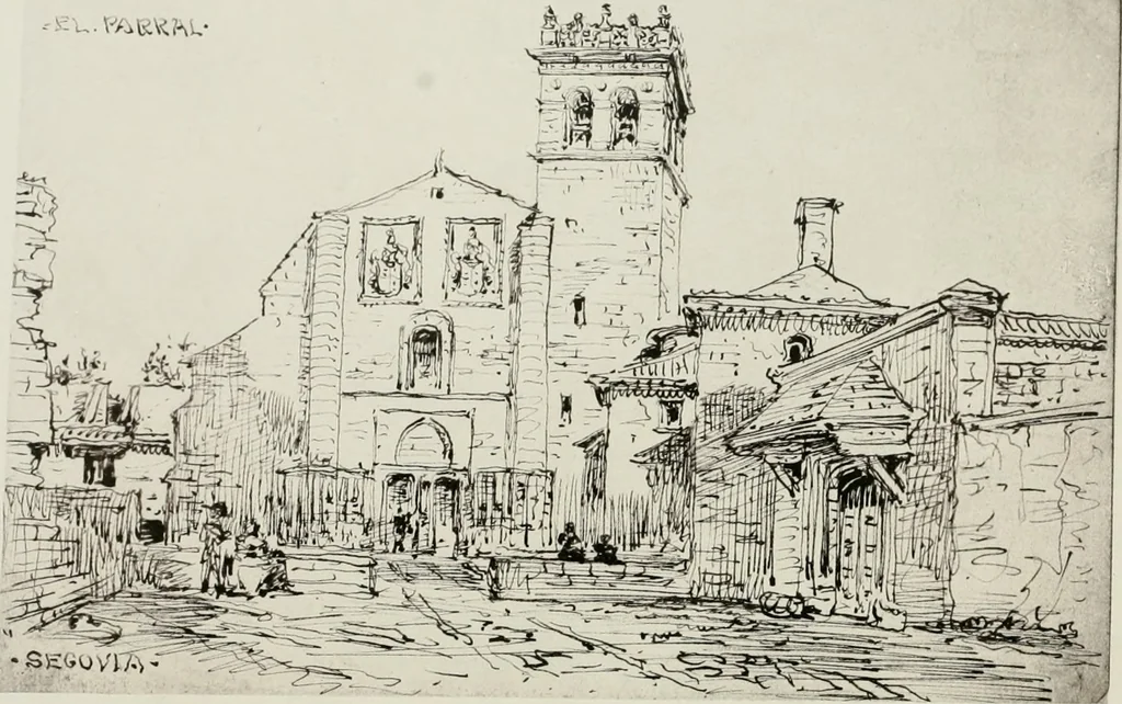 An illustration from An architect's note-book in Spain : principally illustrating the domestic architecture of that country, 1872, leaf 155