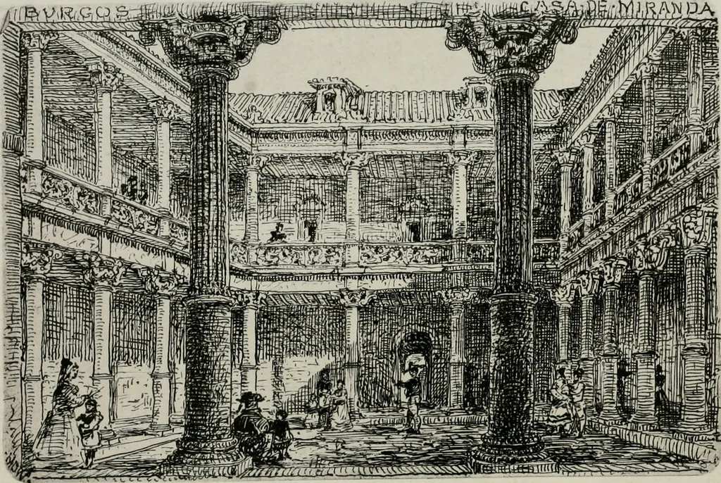 An illustration from An architect's note-book in Spain : principally illustrating the domestic architecture of that country, 1872, leaf 29