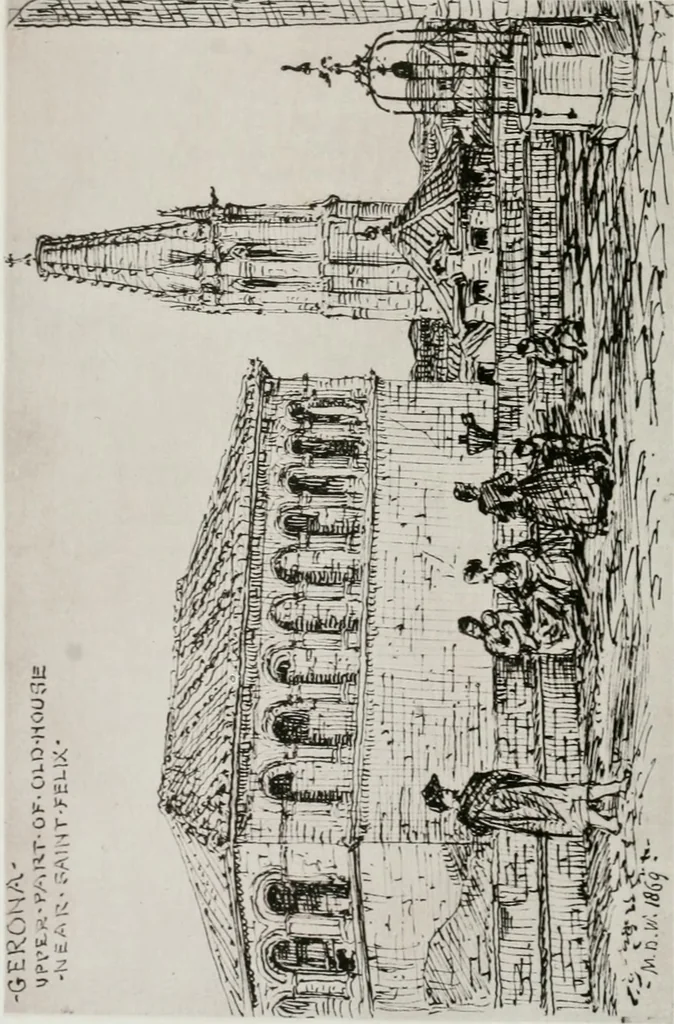 An illustration from An architect's note-book in Spain : principally illustrating the domestic architecture of that country, 1872, leaf 453