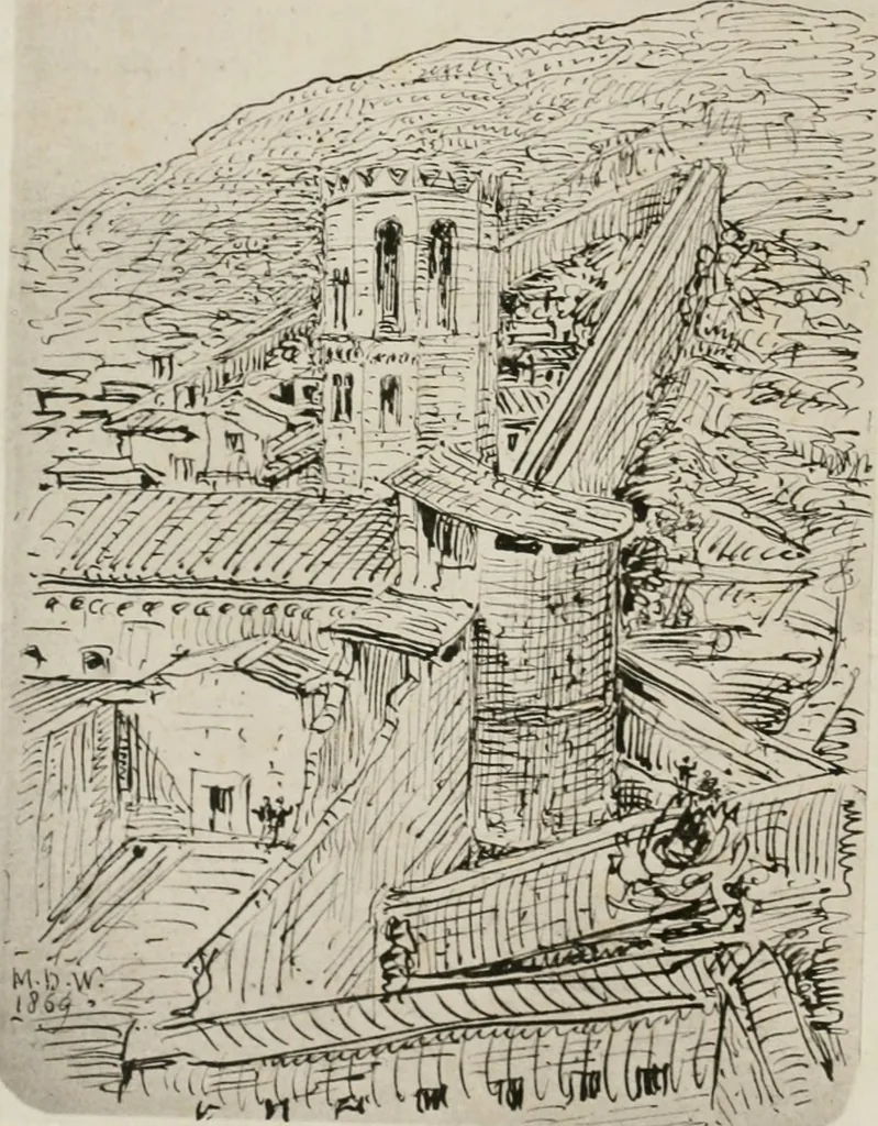 An illustration from An architect's note-book in Spain : principally illustrating the domestic architecture of that country, 1872, leaf 457