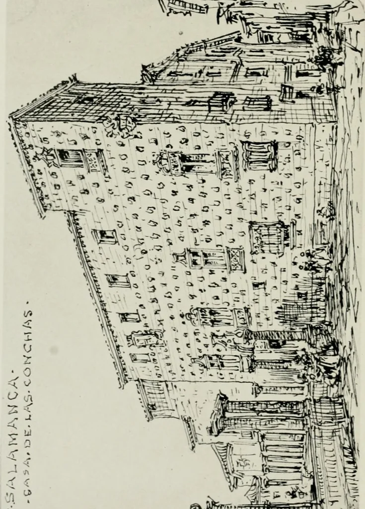 An illustration from An architect's note-book in Spain : principally illustrating the domestic architecture of that country, 1872, leaf 81