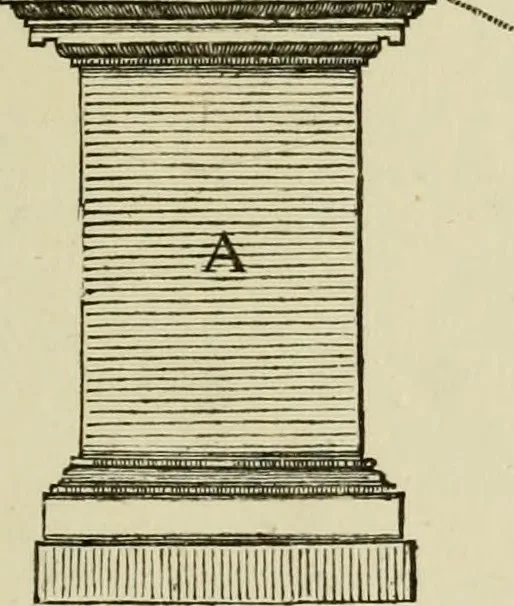 An illustration from Architectura, 1825, leaf 366