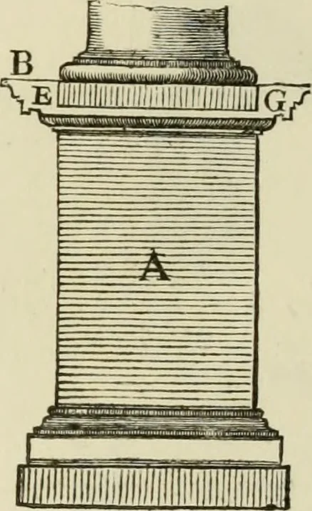 An illustration from Architectura, 1825, leaf 366