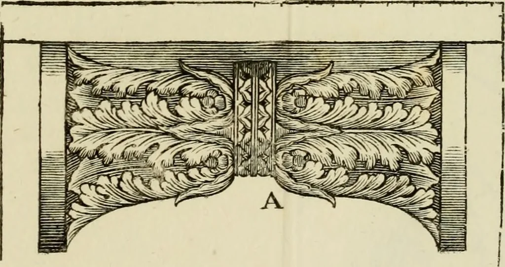 An illustration from Architectura, 1825, leaf 386