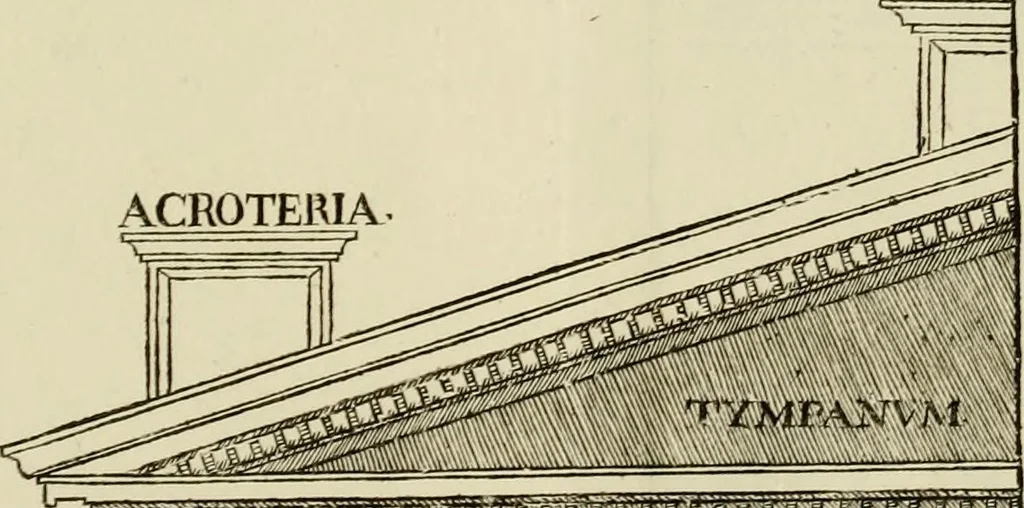 An illustration from Architectura, 1825, leaf 394