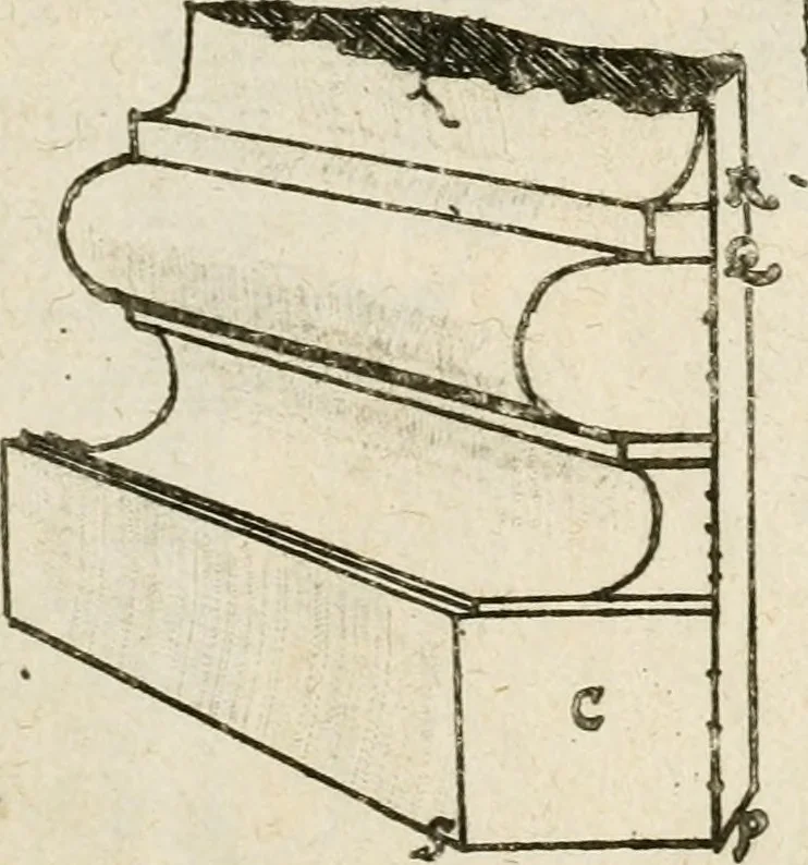 An illustration from Architectura civilis nova & antiqua : das ist von den fünff Säulen zu der Baukunst gehörig, wie dieselbige vom Vitruvio, Archimede, und andern alten Meistern auss rechtem fundament in gewisse Lehrsätz und Regeln abgefasset und begriffen ..., 1663, leaf 56