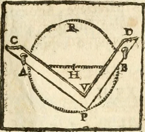 An illustration from Architectura civil recta y obliqua : considerada y dibuxada en el Templo de Ierusalen ... promovida a suma perfeccion en el templo y palacio de S. Lorenço cerca del Escurial ..., 1678, leaf 236