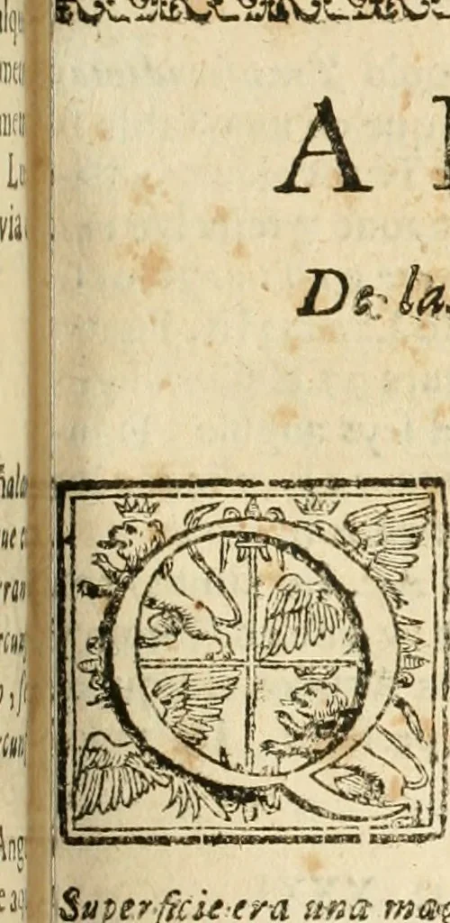 An illustration from Architectura civil recta y obliqua : considerada y dibuxada en el Templo de Ierusalen ... promovida a suma perfeccion en el templo y palacio de S. Lorenço cerca del Escurial ..., 1678, leaf 264