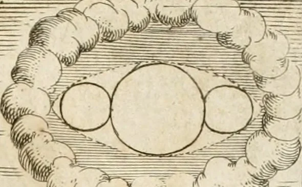 An illustration from Architectura civil recta y obliqua : considerada y dibuxada en el Templo de Ierusalen ... promovida a suma perfeccion en el templo y palacio de S. Lorenço cerca del Escurial ..., 1678, leaf 608