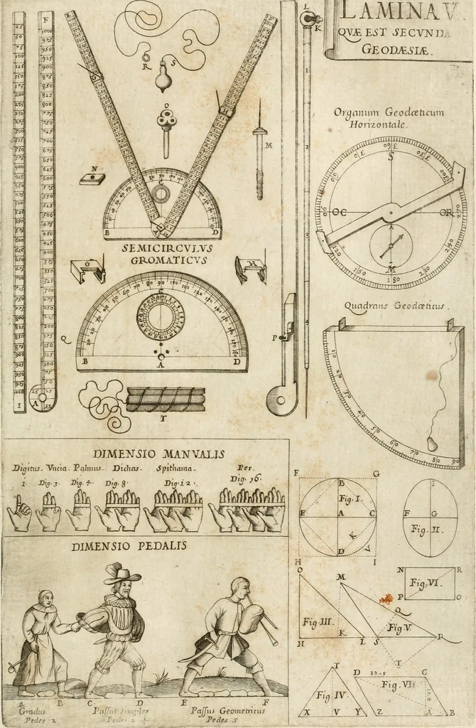 An illustration from Architectura civil recta y obliqua : considerada y dibuxada en el Templo de Ierusalen ... promovida a suma perfeccion en el templo y palacio de S. Lorenço cerca del Escurial ..., 1678, leaf 638