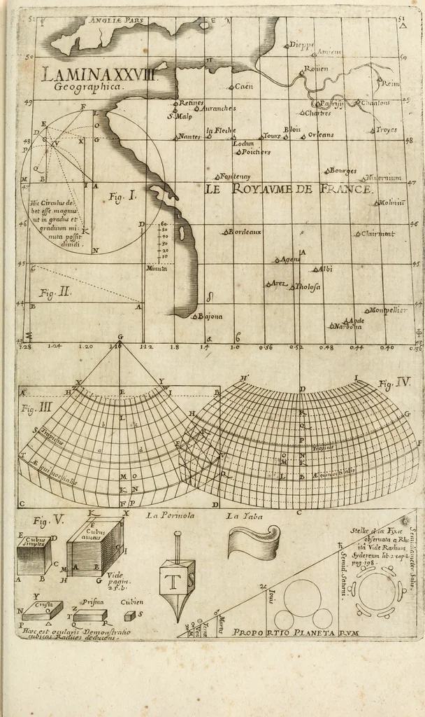 An illustration from Architectura civil recta y obliqua : considerada y dibuxada en el Templo de Ierusalen ... promovida a suma perfeccion en el templo y palacio de S. Lorenço cerca del Escurial ..., 1678, leaf 684