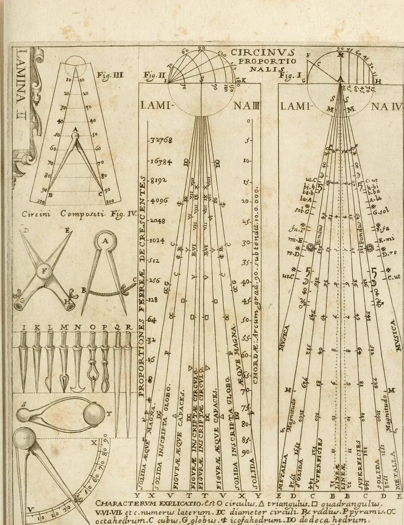 An illustration from Architectura civil recta y obliqua : considerada y dibuxada en el Templo de Ierusalen ... promovida a suma perfeccion en el templo y palacio de S. Lorenço cerca del Escurial ..., 1678, leaf 730