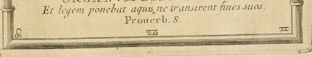 An illustration from Architectura civil recta y obliqua : considerada y dibuxada en el Templo de Ierusalen ... promovida a suma perfeccion en el templo y palacio de S. Lorenço cerca del Escurial ..., 1678, leaf 892