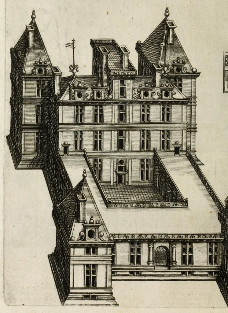 An illustration from Architectura et perspectiua des fortifications & artifices, 1602, leaf 104