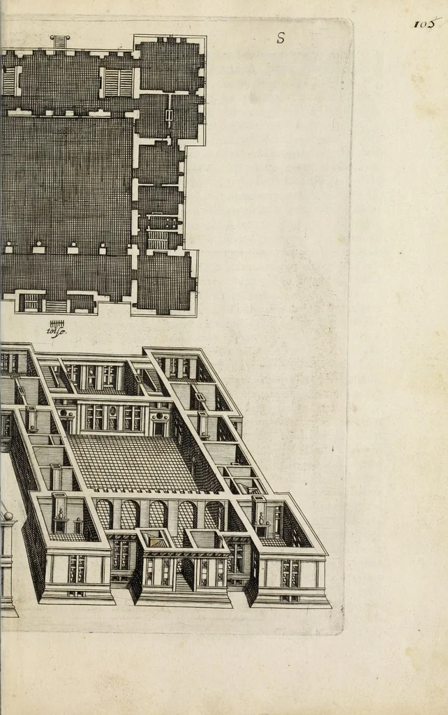 An illustration from Architectura et perspectiua des fortifications & artifices, 1602, leaf 111