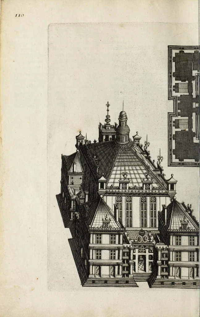 An illustration from Architectura et perspectiua des fortifications & artifices, 1602, leaf 116