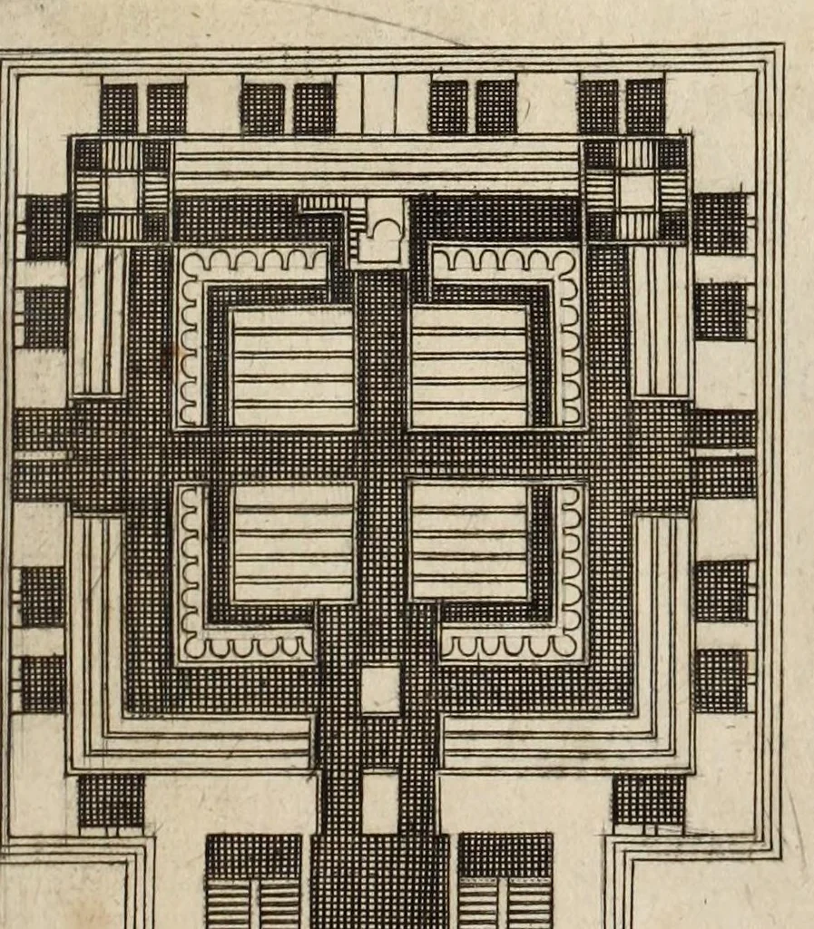 An illustration from Architectura et perspectiua des fortifications & artifices, 1602, leaf 59