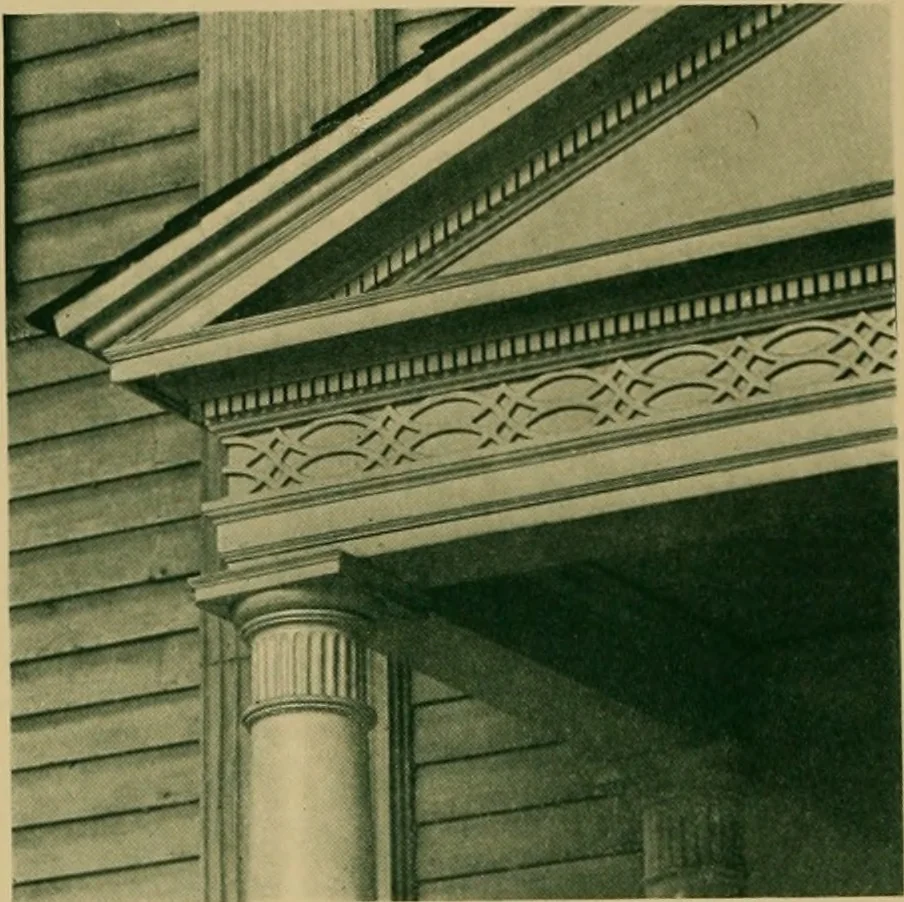 An illustration from An architectural monograph on houses of Bennington, Vt. & vicinity,, 1922, leaf 11