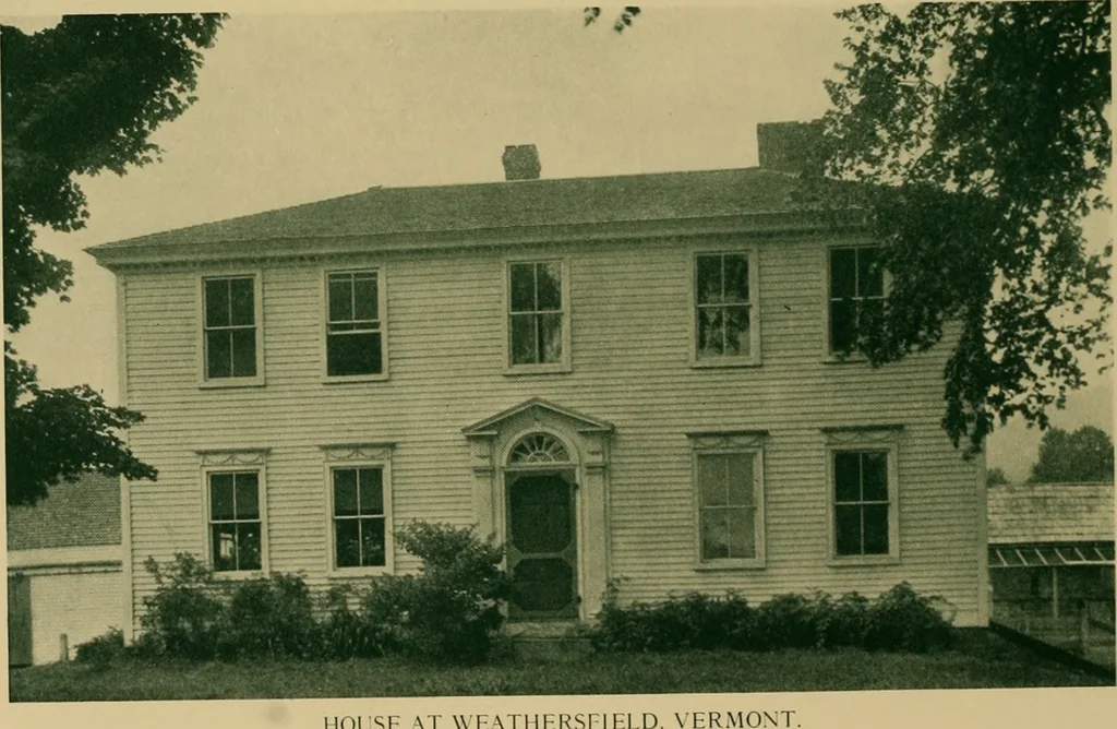 An illustration from An architectural monograph on houses of Bennington, Vt. & vicinity,, 1922, leaf 11